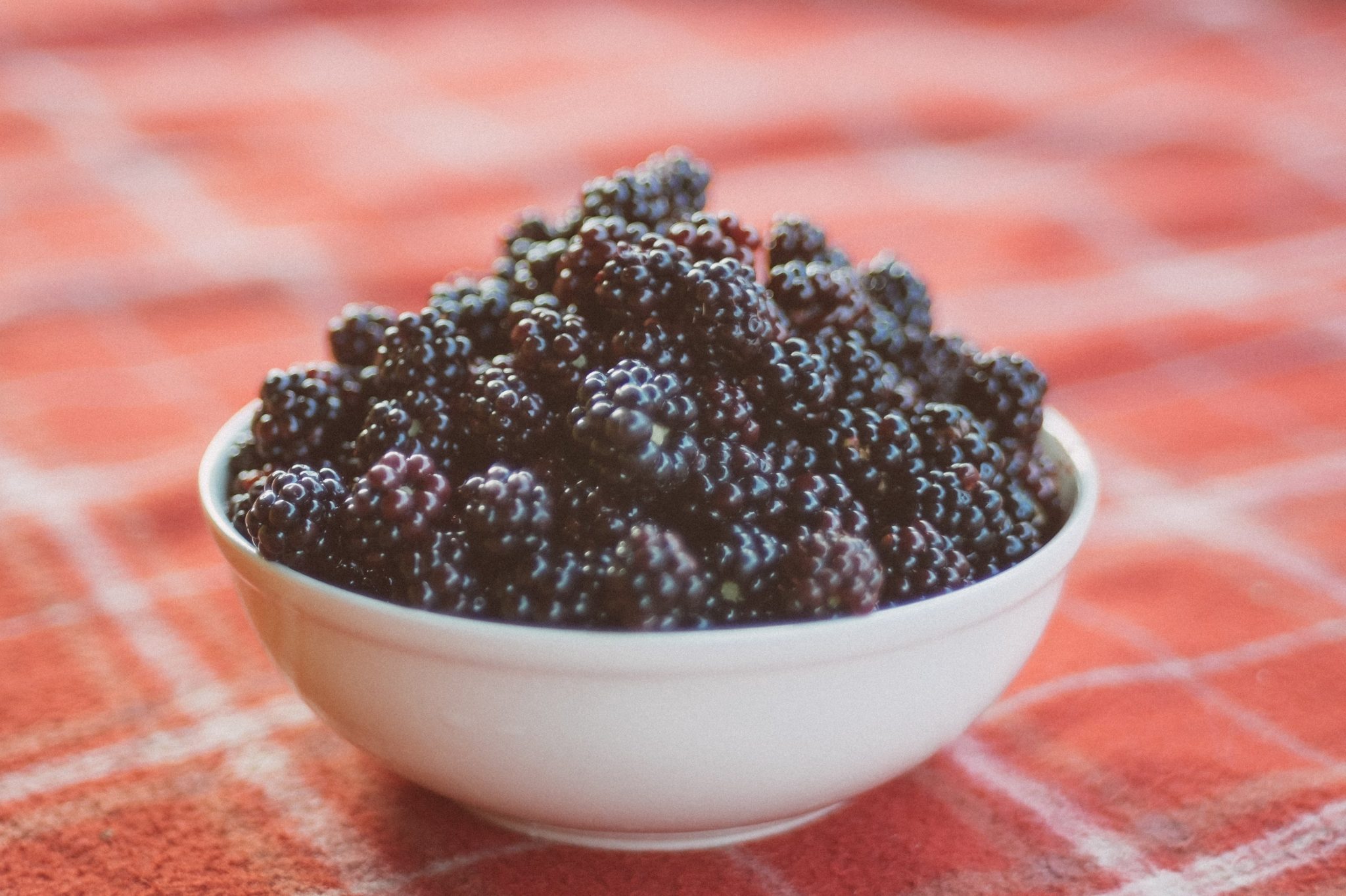 Eat magnesium rich blackberries