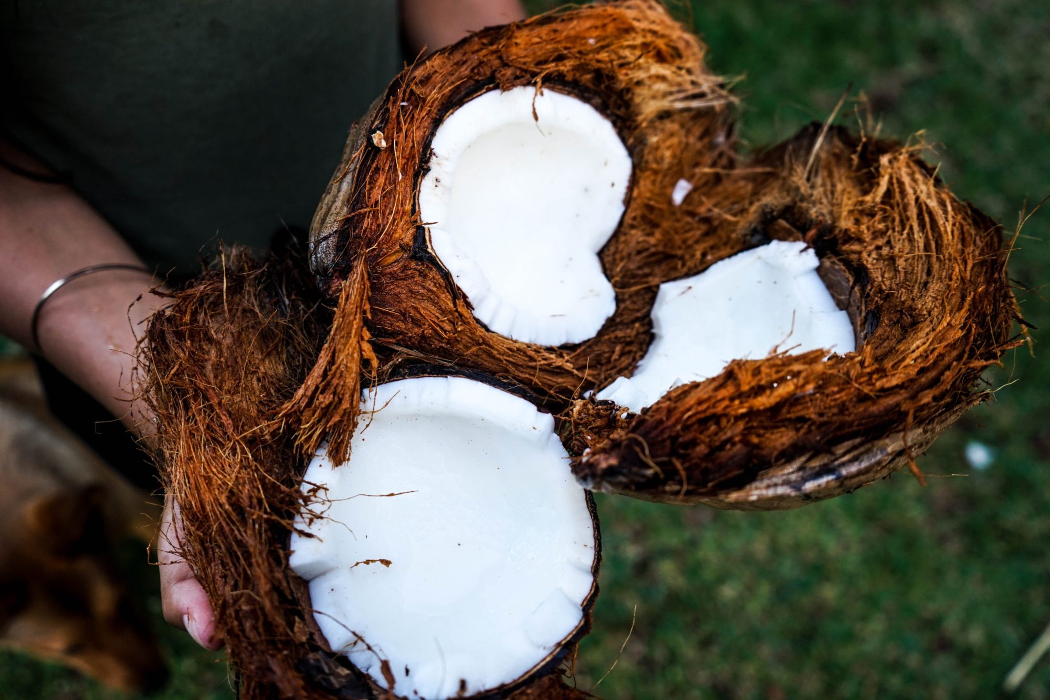 Eat magnesium rich coconut