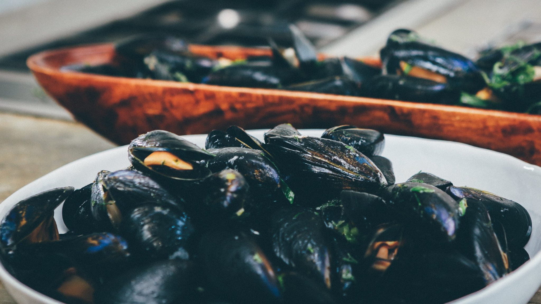 Eat magnesium rich mussels