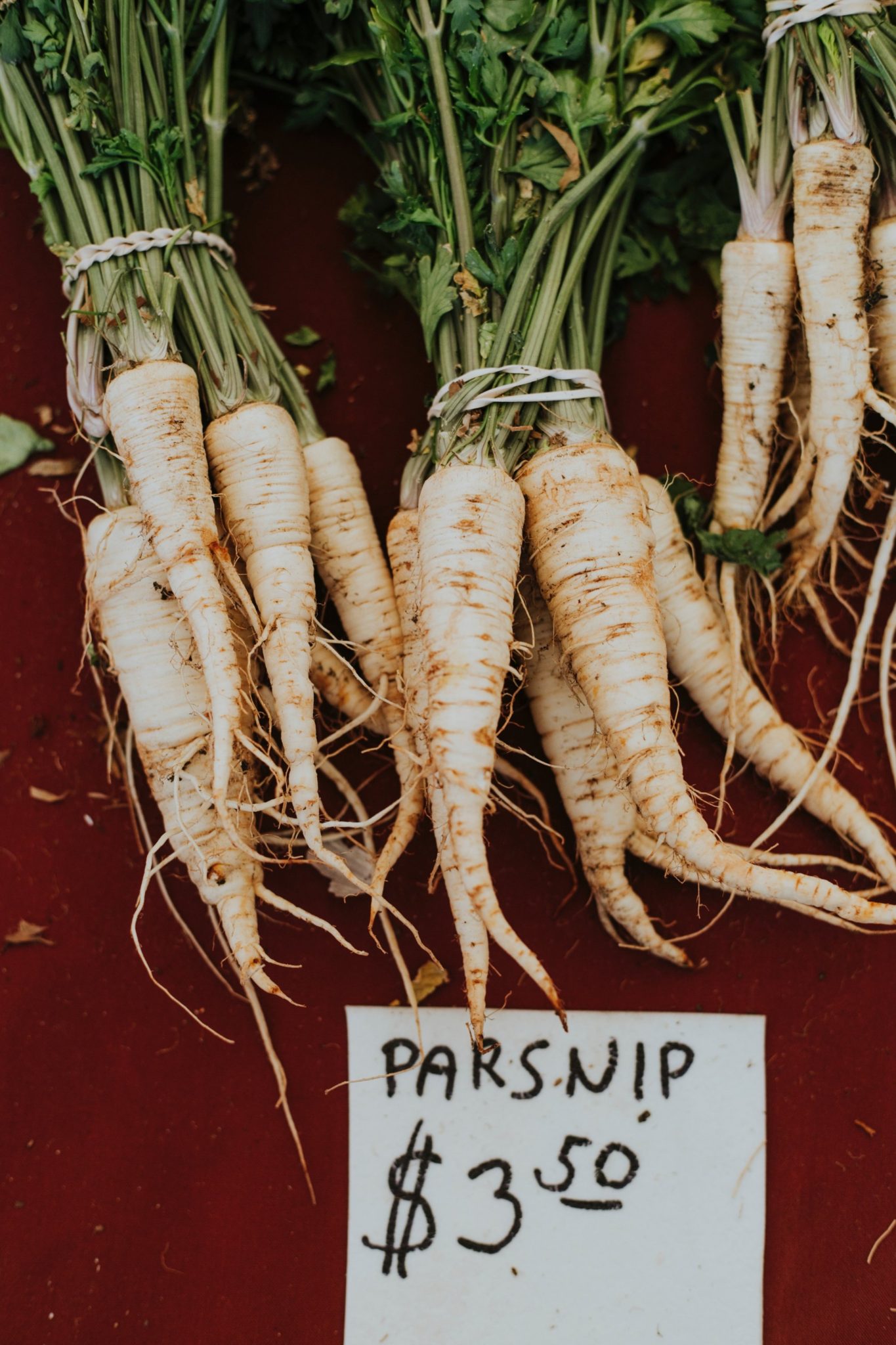 Eat magnesium rich parsnips